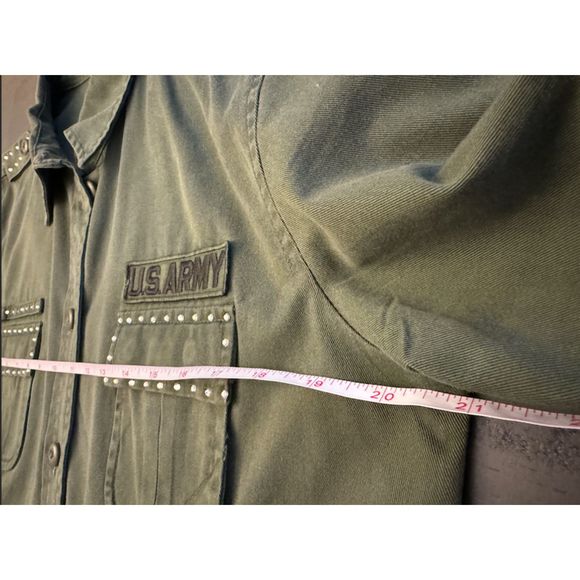 Rothco Rhinestone Embellished U.S. Army Shirt - Sz XL - Picture 11 of 14